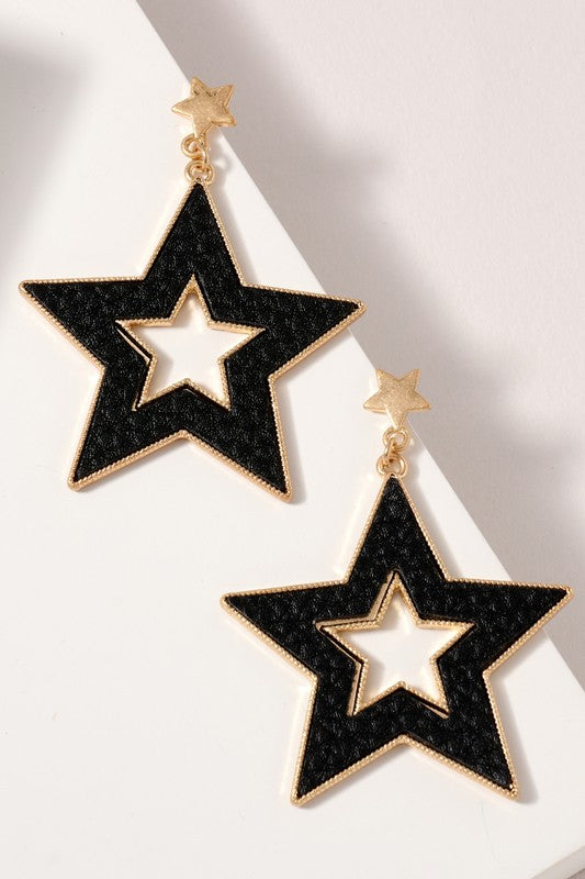 Star earrings