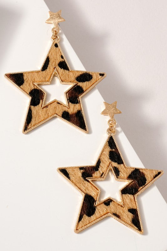 Star earrings